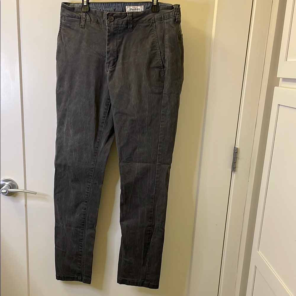Men's Gray Chinos